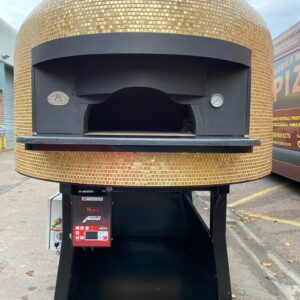 ARTISAN ESPOSITO FORNI DEFRA APPROVED CRICCHETTO 120 COMMERCIAL GAS PIZZA OVEN, Artisan Gold Mosaic