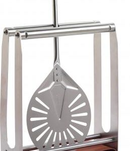 Stand Gi Metal / Support Rack stand stainless steel for pizza peels up to 26cm