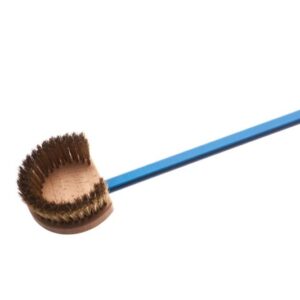 Round Rotating Head Oven Brush, Brass Bristles