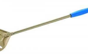 Pizza turning peel Gi Metal Gold Line / Aluminium, Round, Perforated Small 20cm / 171cm