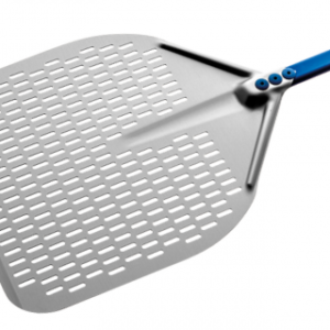 Aluminium pizza peel Gi Metal AZZURRA 30/150cm, perforated, rectangular