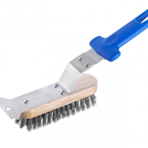 Brush for grills Gi Metal / Stainless steel with scraper