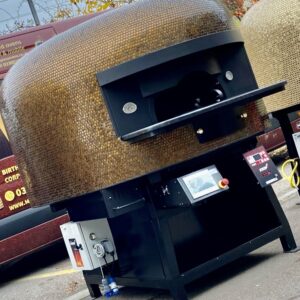 Wood and gas fired oven Esposito Forni Mosaic FLOOR ARTISAN with revolving floor